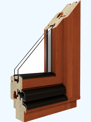 Holzfenster